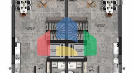 Вилла планировки 5+1 в микрорайоне Моллаюсуф - Анталия