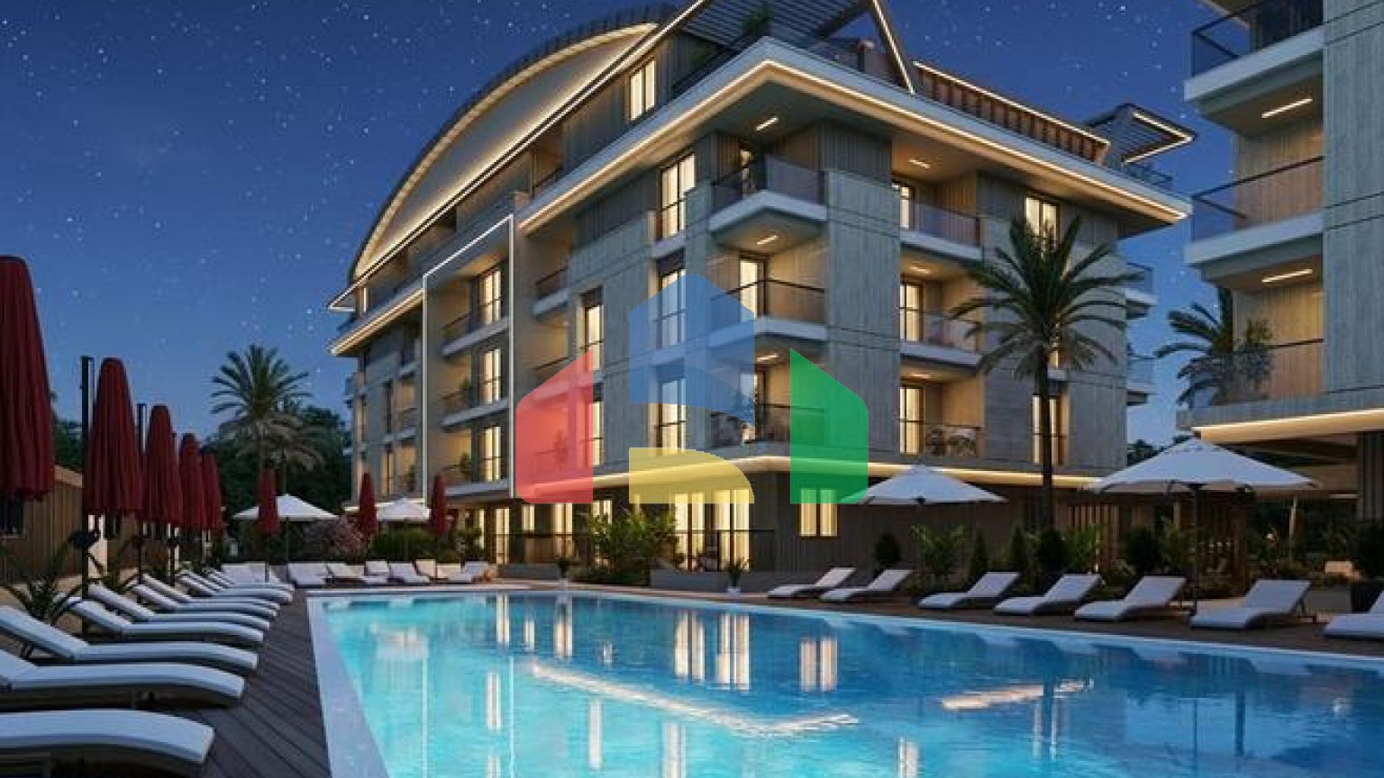 Предлагаются квартиры в комплексе планировки 1+1 ,2+1 и 3+1 дуплексы в районе Коньяалты - Анталия