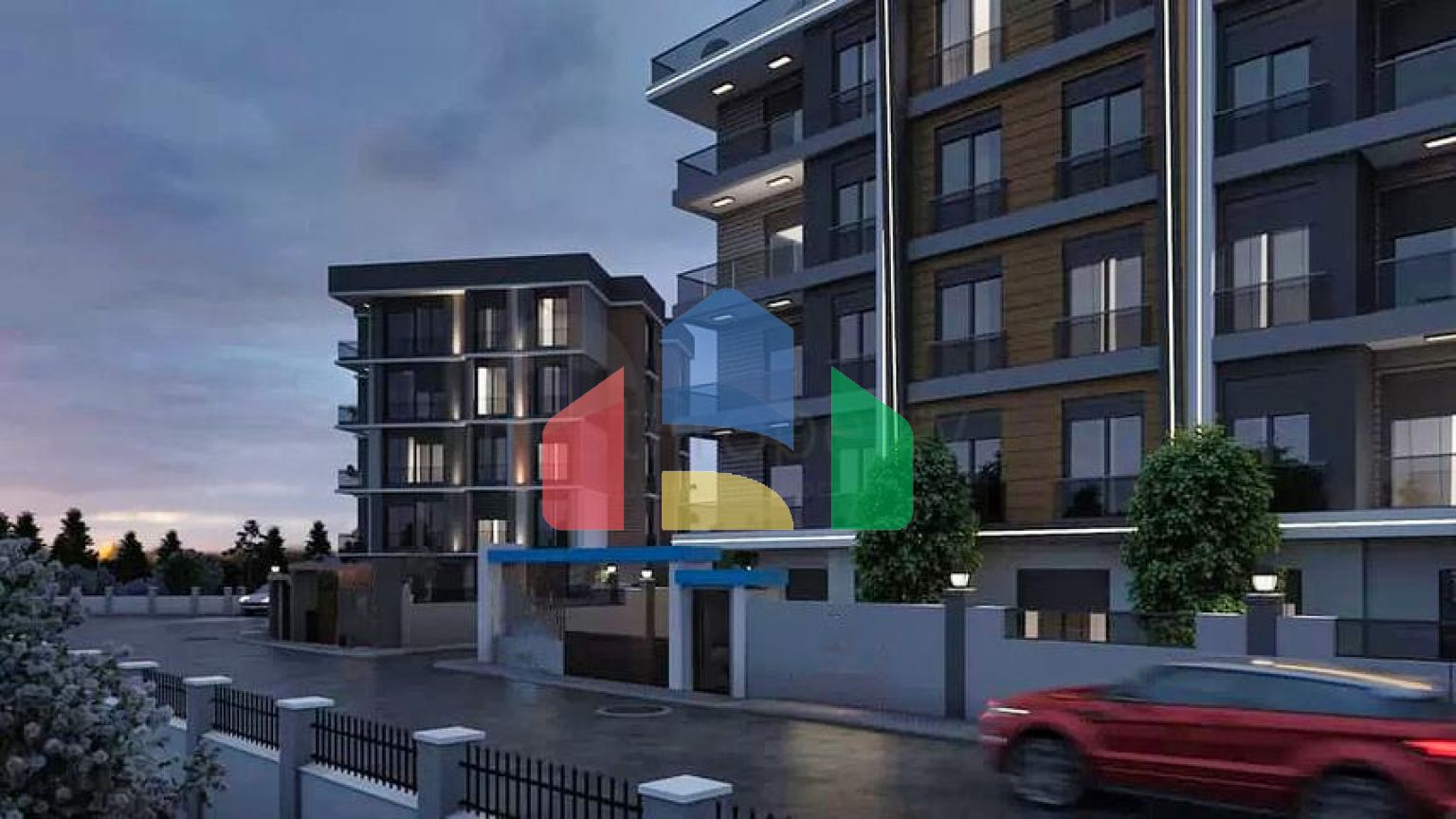 Квартири планування 3+1 , 4+1 і 6 + 1 дуплекс в мікрорайоні Кизилтопрак-Анталія