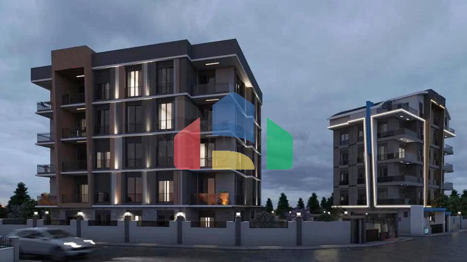 Квартири планування 3+1 , 4+1 і 6 + 1 дуплекс в мікрорайоні Кизилтопрак-Анталія