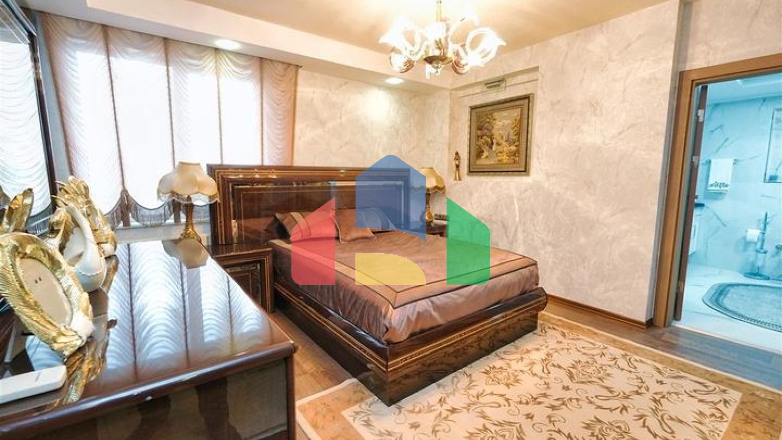 Квартира планування 3 + 1 в районі Єшилбахче міста Анталія