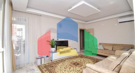 Квартира планування 2 + 1 в мікрорайоні Гебізлі-Анталія