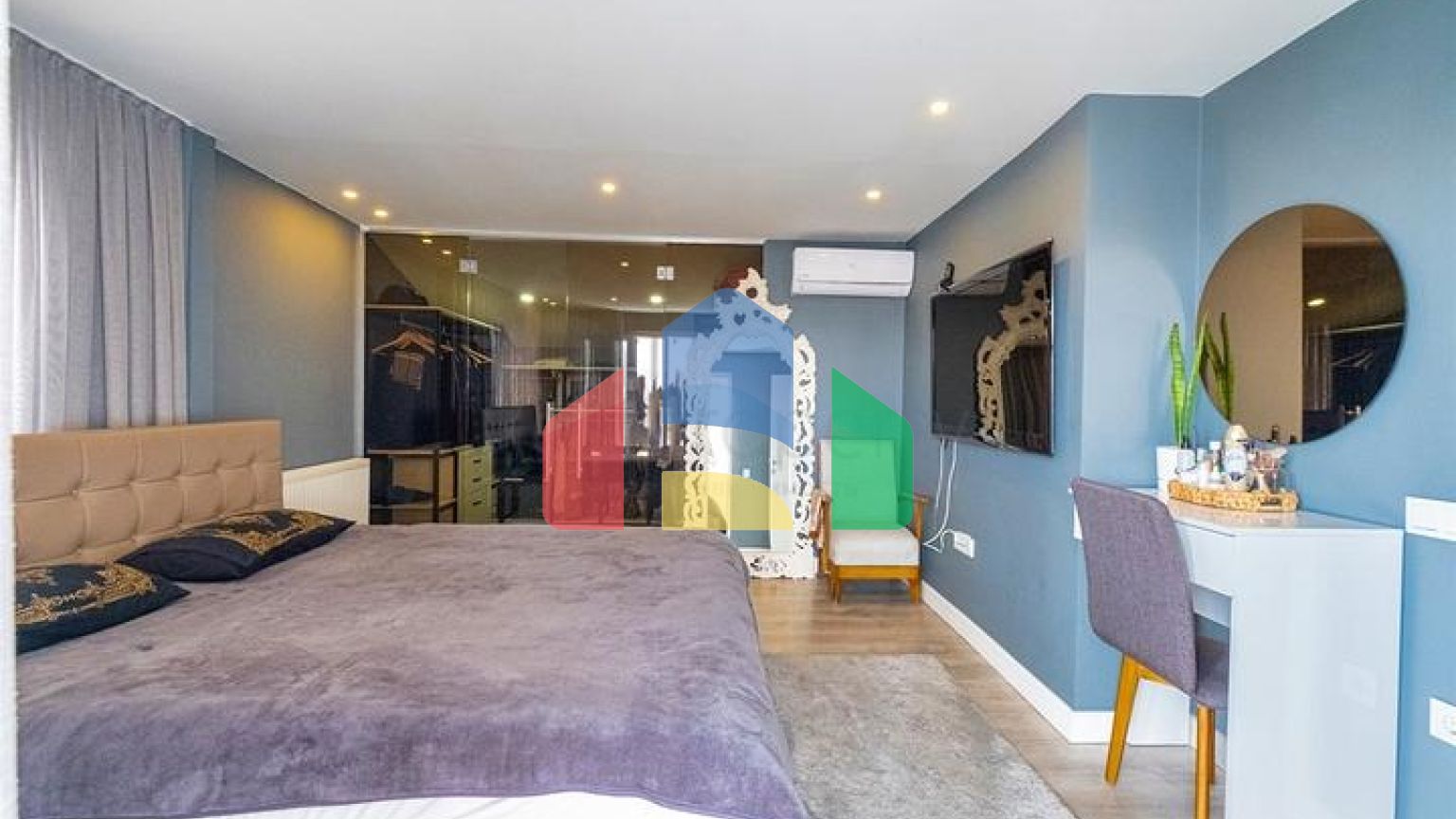 Квартира планировки 3+1 дуплекс в микрорайоне Енигюн - Анталия