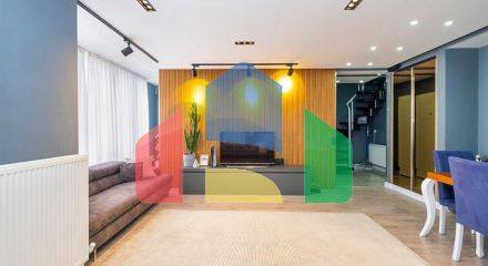 Квартира планировки 3+1 дуплекс в микрорайоне Енигюн - Анталия