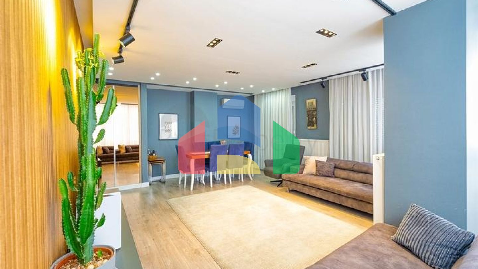 Квартира планировки 3+1 дуплекс в микрорайоне Енигюн - Анталия