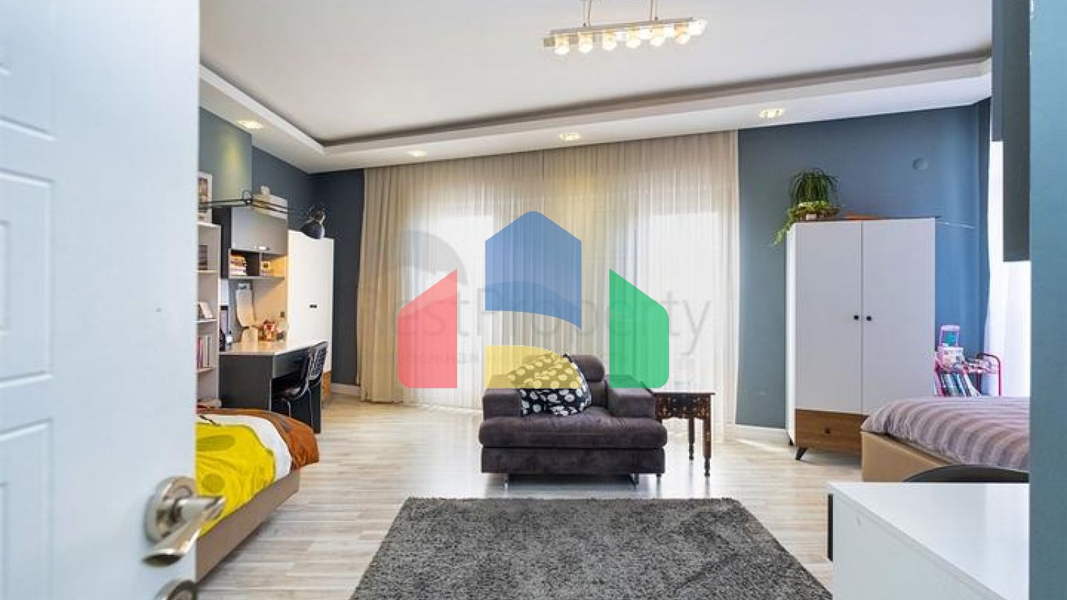 Квартира планировки 3+1 дуплекс в микрорайоне Енигюн - Анталия