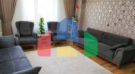 Квартира планировки 2+1 в микрорайоне Гебизли - Анталия