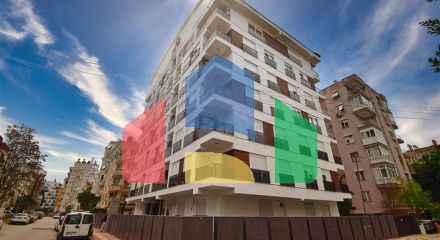 Квартира планировки 3+1 в центре города Анталия