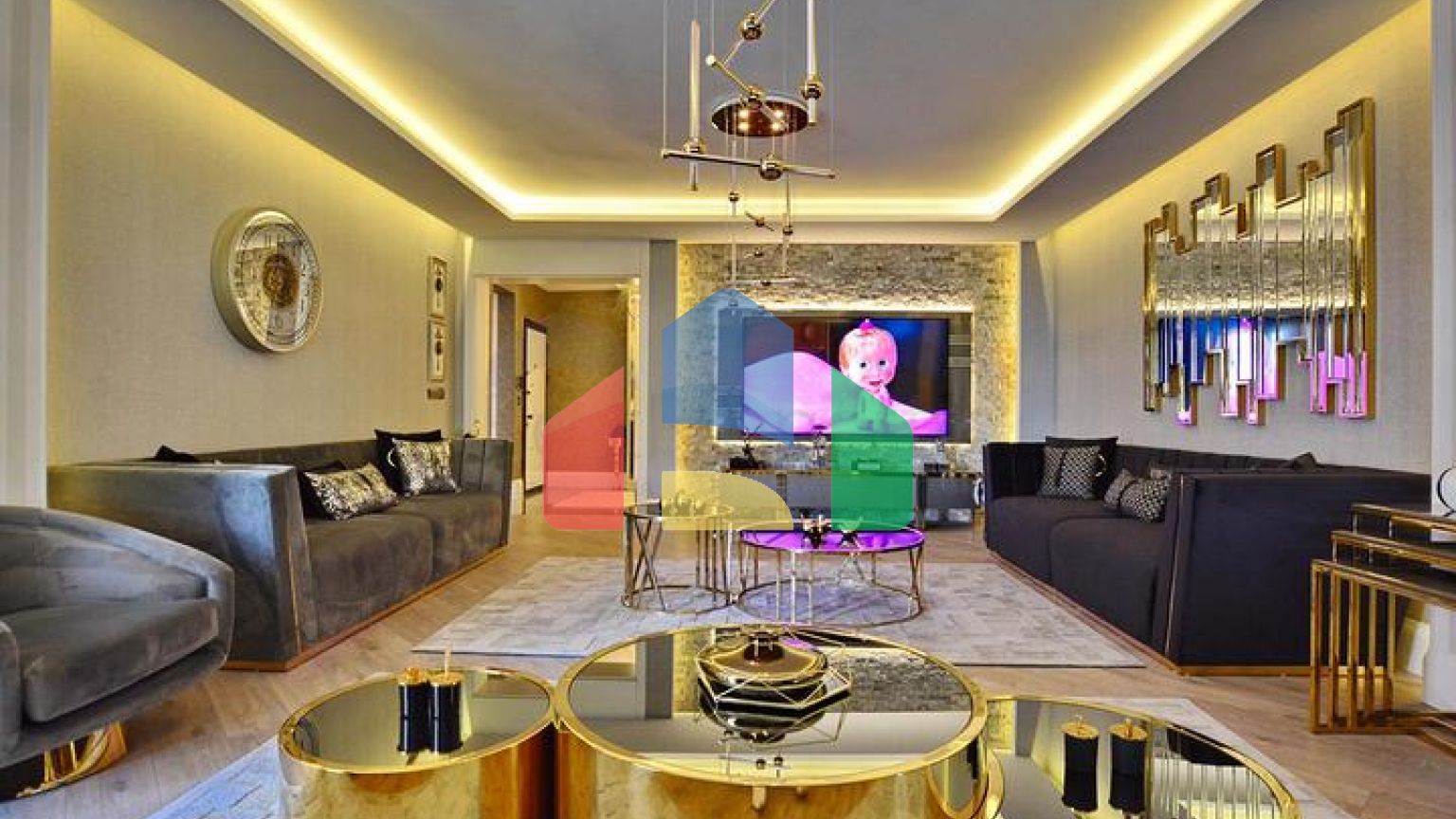 Квартира планування 3 + 1 в мікрорайоні Бахчелі Евлерь - Анталія