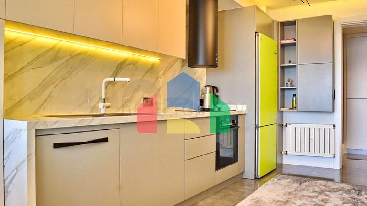 Квартира планування 3 + 1 в мікрорайоні Бахчелі Евлерь - Анталія