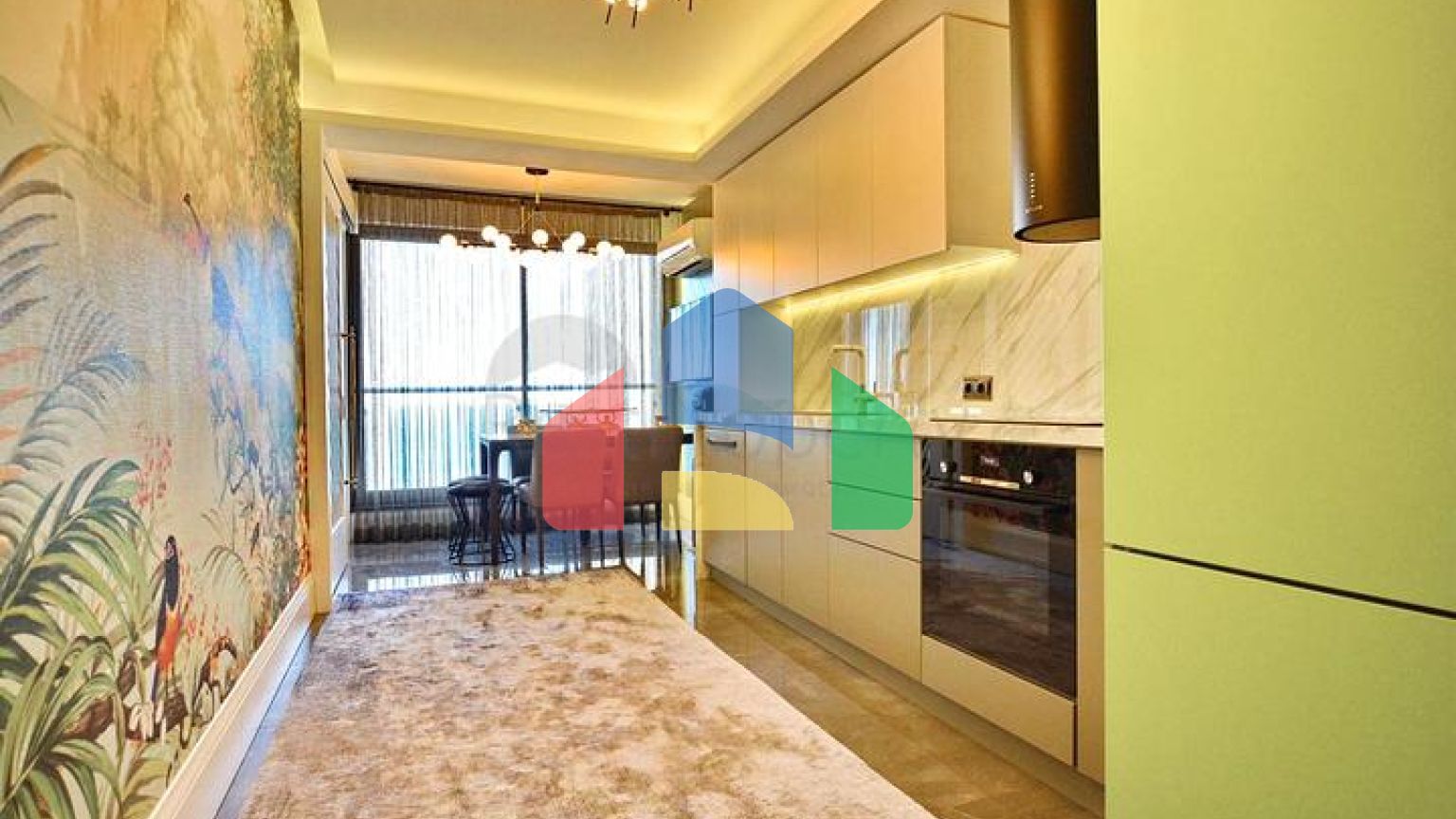 Квартира планування 3 + 1 в мікрорайоні Бахчелі Евлерь - Анталія