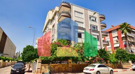 6+2 duplex apartment in Antalya city center