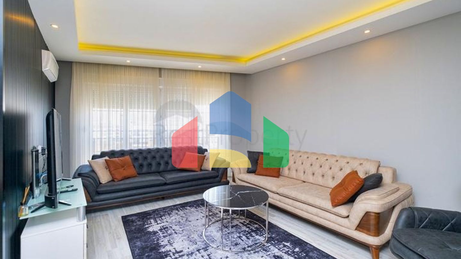 Квартира планування 4 + 1 дуплекс в мікрорайоні Кизиларик-Анталія