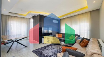 Квартира планування 4 + 1 дуплекс в мікрорайоні Кизиларик-Анталія