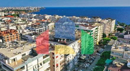 Квартира планування 3 + 1 в центрі міста Анталія