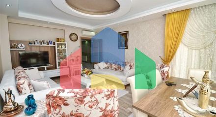 Квартира планування 3 + 1 в мікрорайоні Чайбаші - Анталія