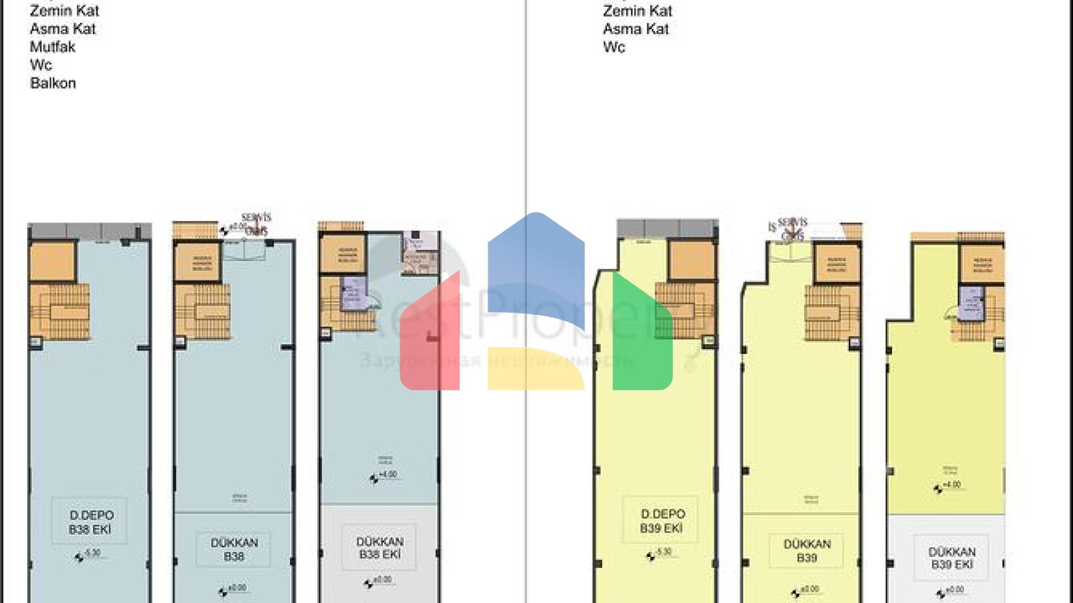 Комерційне приміщення під офіс в центрі міста Анталія