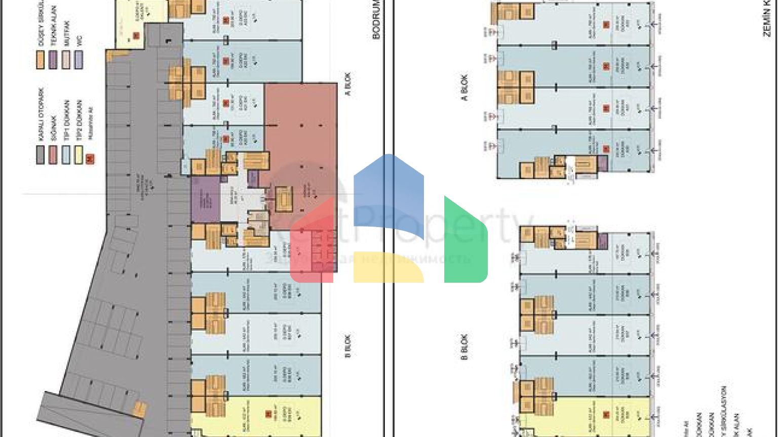 Комерційне приміщення під офіс в центрі міста Анталія