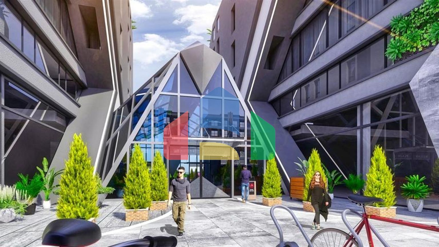 Комерційне приміщення під офіс в центрі міста Анталія