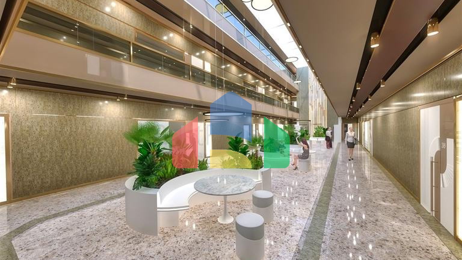 Комерційне приміщення під офіс в центрі міста Анталія