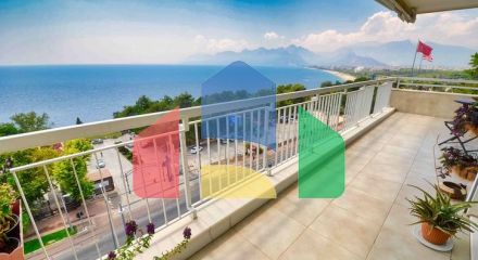 Квартира планування 4 + 1 в мікрорайоні Бахчеліевлер - Анталія