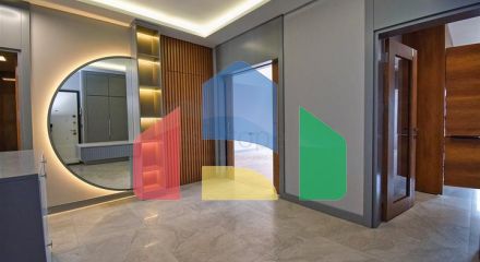 Квартира планування 3 + 1 в мікрорайоні Мельтем - Анталія