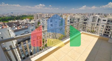 Квартира планування 5 + 2 в районі Єшильбахче - Анталія