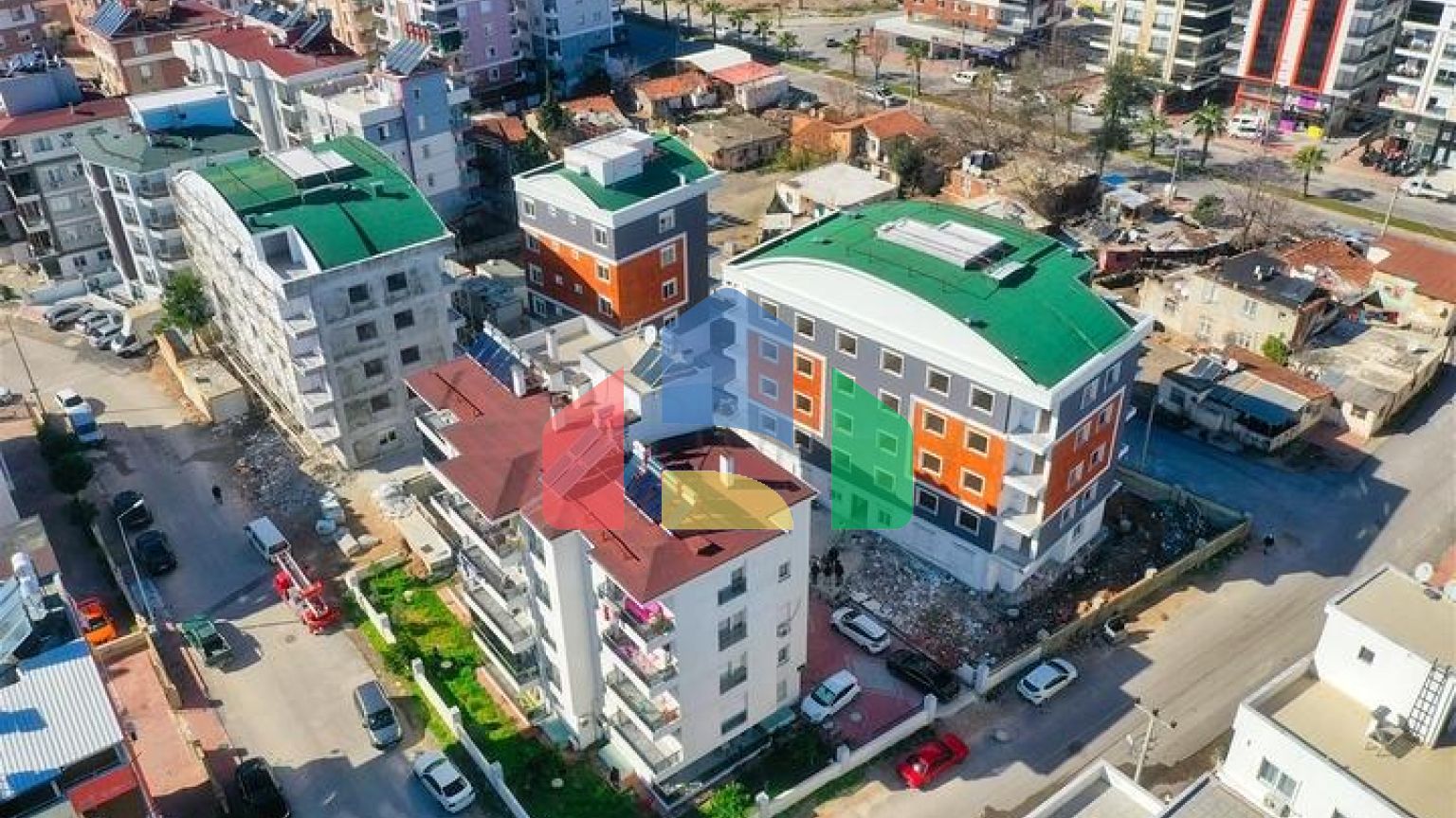 Квартиры планировки 2+1 и 3+1 в микрорайоне Гебизли - Анталия