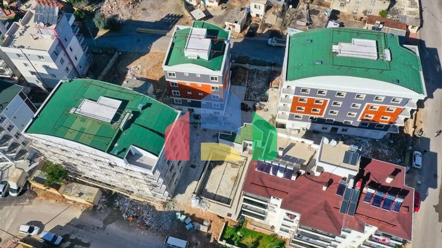 Квартиры планировки 2+1 и 3+1 в микрорайоне Гебизли - Анталия