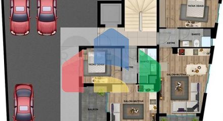 1+1 apartments in Yuksekalan - Antalya neighborhood