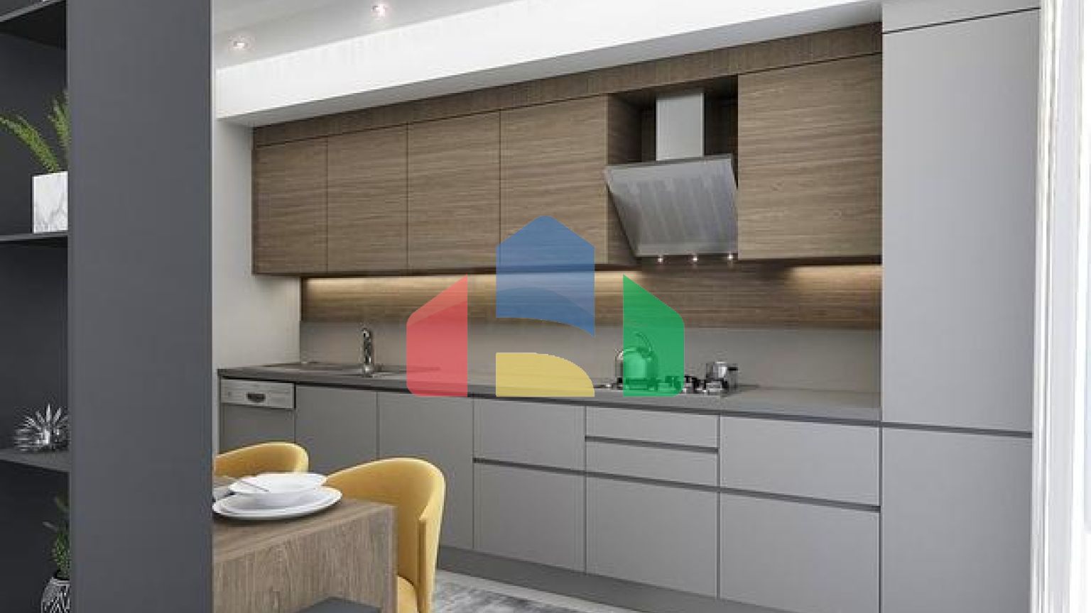 Квартири планування 2 + 1, 4 + 1 і 5 + 1 в центрі міста Анталія