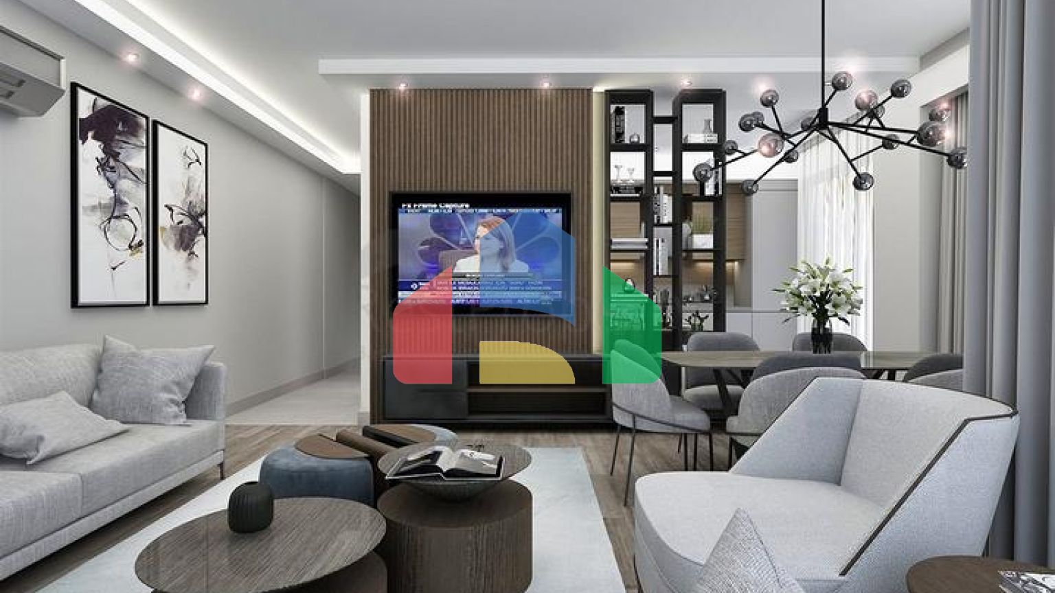 Квартири планування 2 + 1, 4 + 1 і 5 + 1 в центрі міста Анталія