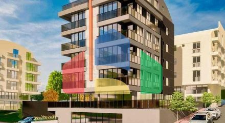 Квартири планування 2 + 1, 4 + 1 і 5 + 1 в центрі міста Анталія