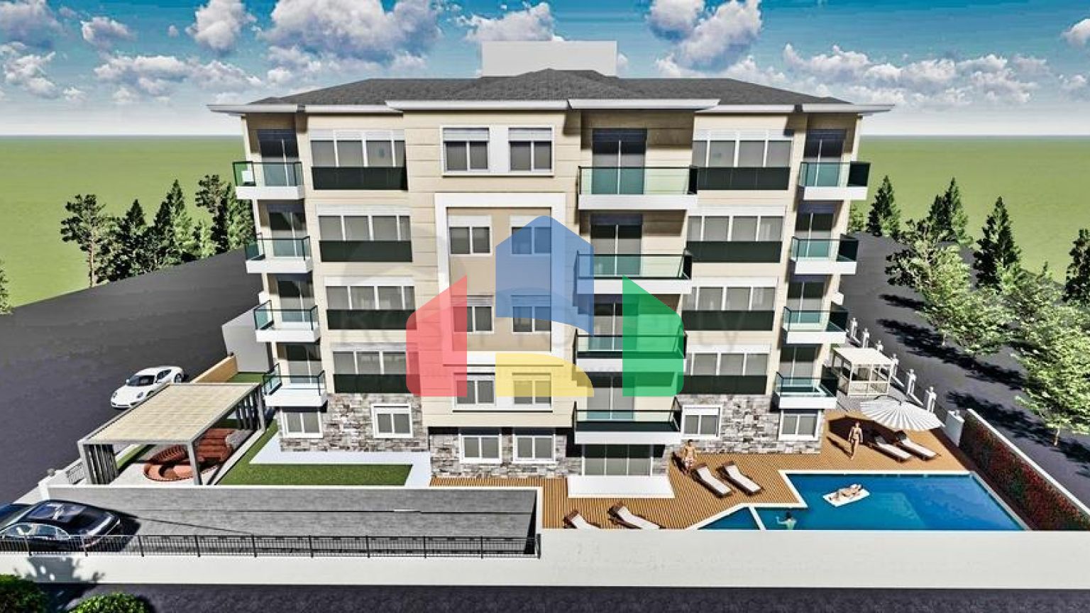 Житловий комплекс в районі Муратпаша Анталія