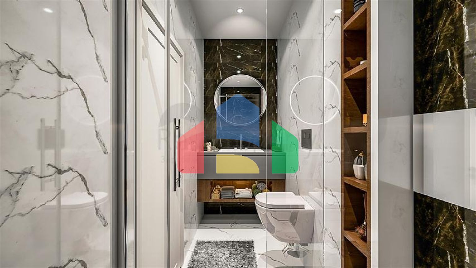 Квартири планування 2+1 , 4+1 і 5 + 1 дуплекс в центрі міста Анталія