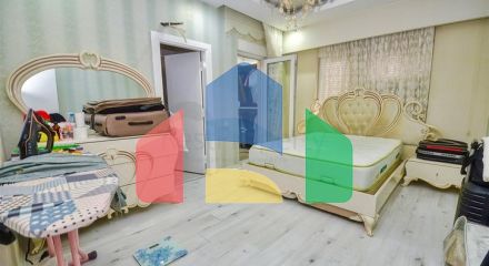 A 3+1 apartment in the Kyzyltoprak - Antalya neighborhood