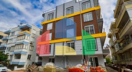 Квартиры планировки 2+1, 3+1 и 3+2 в центре города Анталия