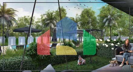 Квартиры планировки 2+1 и 3+1 в микрорайоне Ешильбахче - Анталья