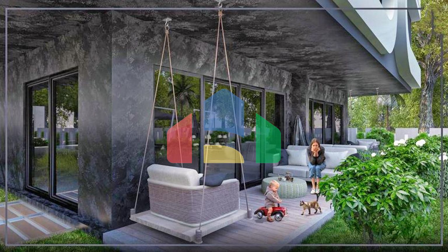 Квартиры планировки 2+1 и 3+1 в микрорайоне Ешильбахче - Анталья