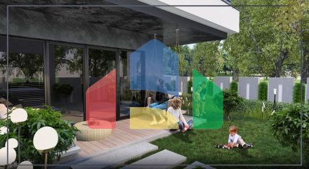 Квартиры планировки 2+1 и 3+1 в микрорайоне Ешильбахче - Анталья