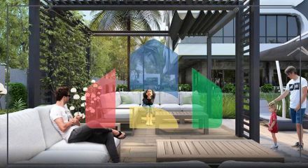 Квартиры планировки 2+1 и 3+1 в микрорайоне Ешильбахче - Анталья