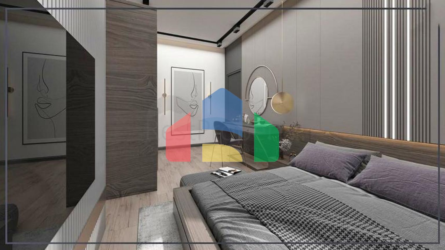 Квартиры планировки 2+1 и 3+1 в микрорайоне Ешильбахче - Анталья