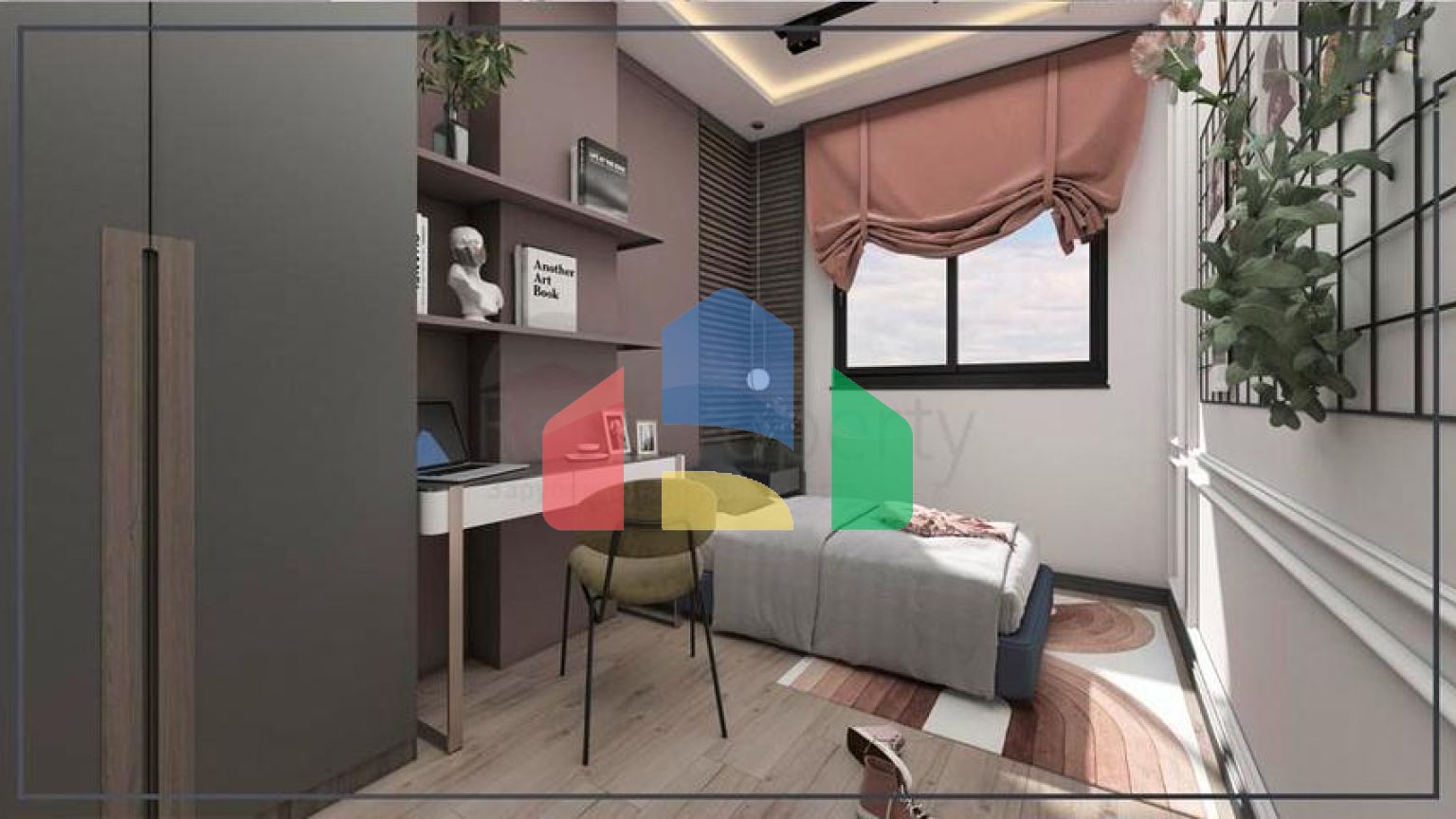 Квартиры планировки 2+1 и 3+1 в микрорайоне Ешильбахче - Анталья