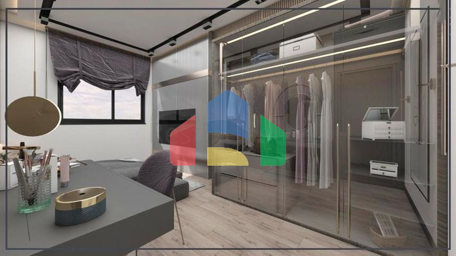 Квартиры планировки 2+1 и 3+1 в микрорайоне Ешильбахче - Анталья