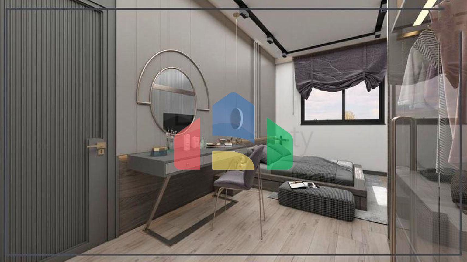 Квартиры планировки 2+1 и 3+1 в микрорайоне Ешильбахче - Анталья