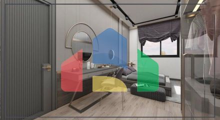 Квартиры планировки 2+1 и 3+1 в микрорайоне Ешильбахче - Анталья