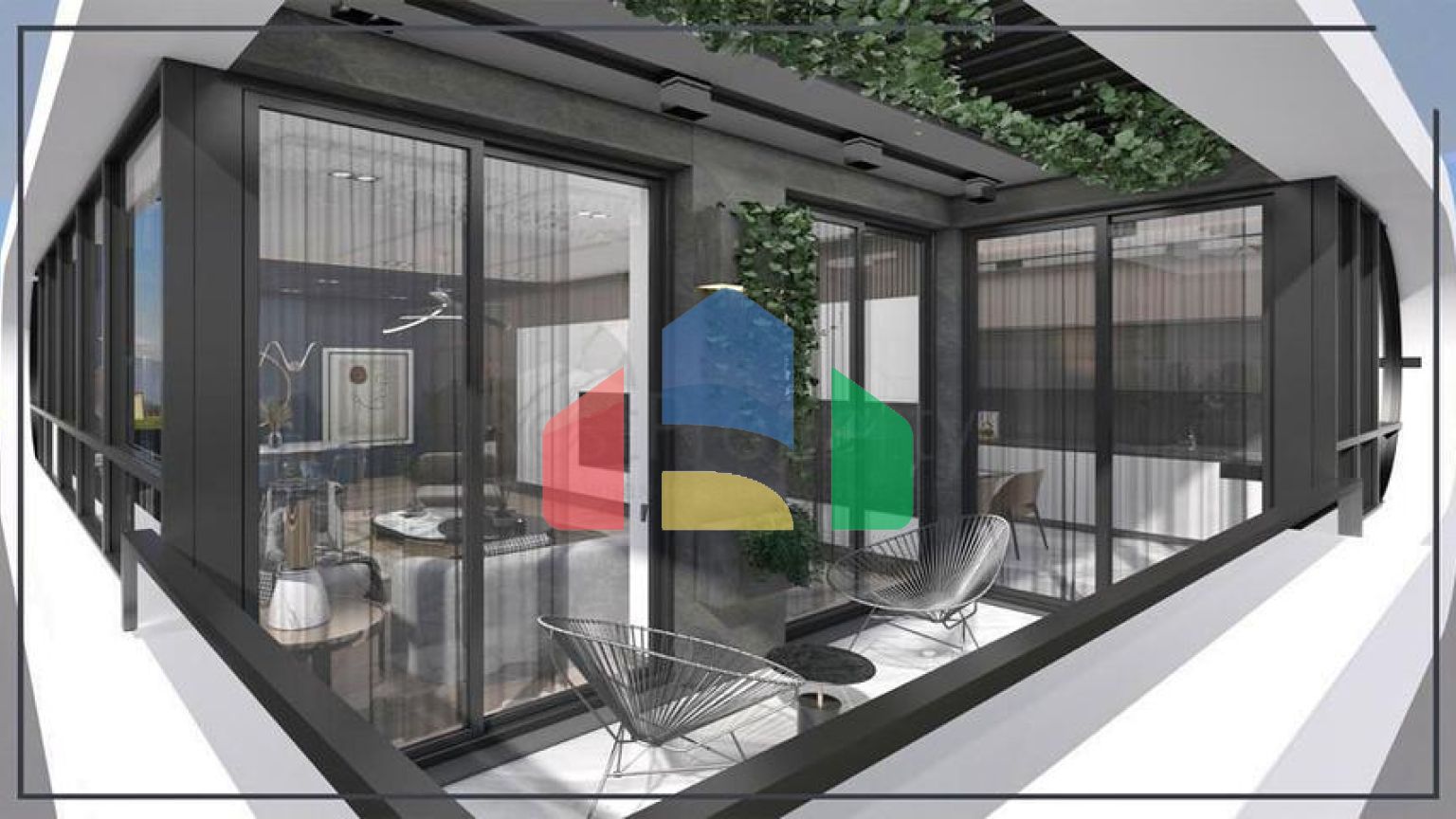 Квартиры планировки 2+1 и 3+1 в микрорайоне Ешильбахче - Анталья