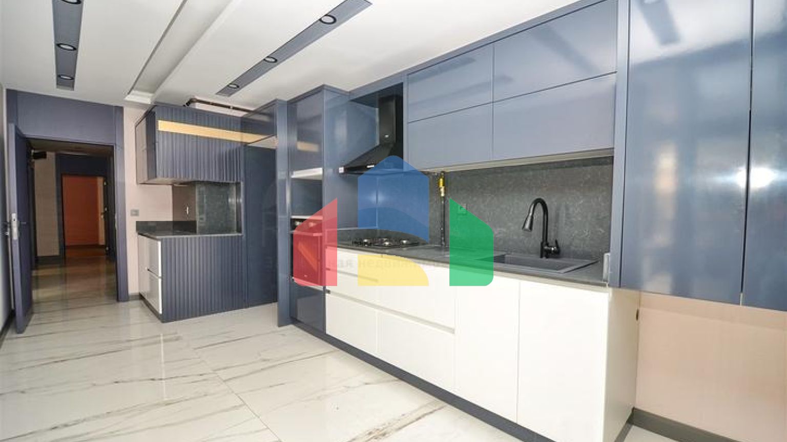 Квартиры планировки 2+1 и 3+1 в микрорайоне Ешильбахче - Анталья