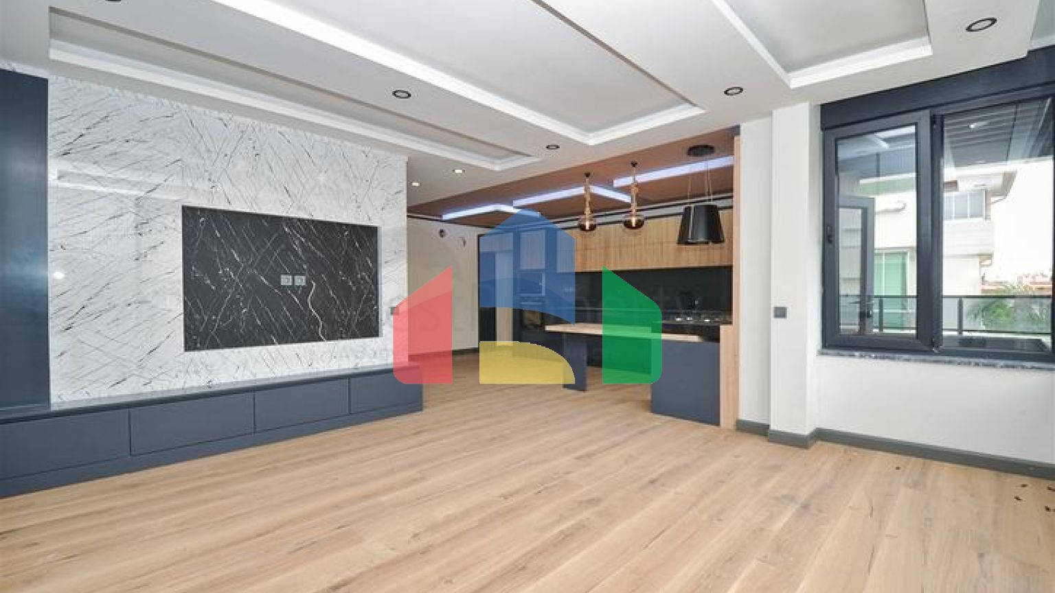 Квартиры планировки 2+1 и 3+1 в микрорайоне Ешильбахче - Анталья