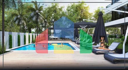 Квартиры планировки 2+1 и 3+1 в микрорайоне Ешильбахче - Анталья